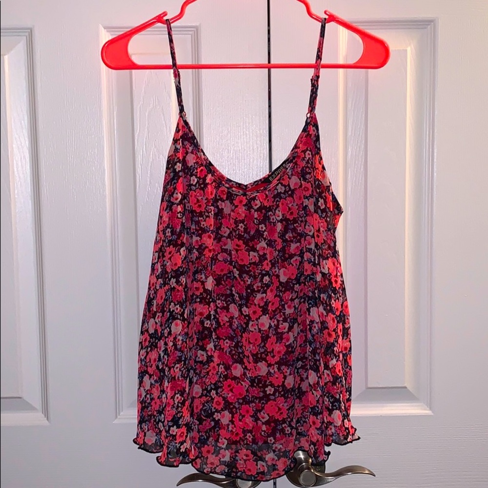 EXPRESS Floral Top